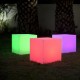 Cube lumineux Multicolore Rechargeable CARRY C H.20, 30 et 40cm
