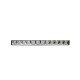 Linéaire LED Noir 600mm 24W 4000K - Garantie 5 ans