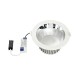 Downlight LED Blanc Ø134 15W 1500 lm 4000K - Dimmable DALI - Garantie 5 ans
