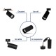 Spot LED Noir IRC90 30W 3000K