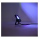 Projecteur Extérieur LED Noir 10W RGB IP65 Télécommande RF