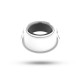 Collerette basse luminance rond/rond blanc/noir pour spot ÉCLAT II