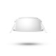 Collerette basse luminance rond/rond blanc/noir pour spot ÉCLAT II