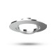 Collerette rond aluminium inclinable pour spot ÉCLAT II