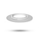 Collerette rond blanc inclinable pour spot ÉCLAT II