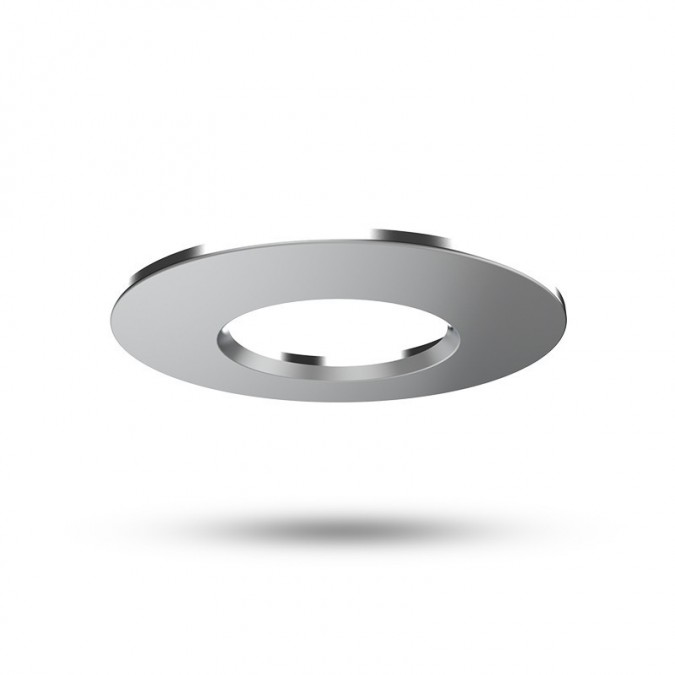 Collerette rond aluminium fixe pour spot ÉCLAT II