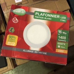 Dalle LED 45 watts 600x600 mm 4000°K