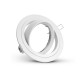 Support plafond Rond ES111 Orientable Blanc Ø170 mm
