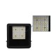 Projecteur LED Asymétrique Noir 50W 3000K - Garantie 5 ans