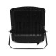 Projecteur LED Asymétrique Noir 100W 3000K - Garantie 5 ans