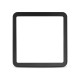 Collerette Noire pour QUADRA 280 x 280 x 50 mm