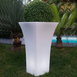 Pot lumineux Blanc DANDY W85