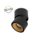 Applique Décorative CCT 12W Noir/Doré Inclinable/orientable