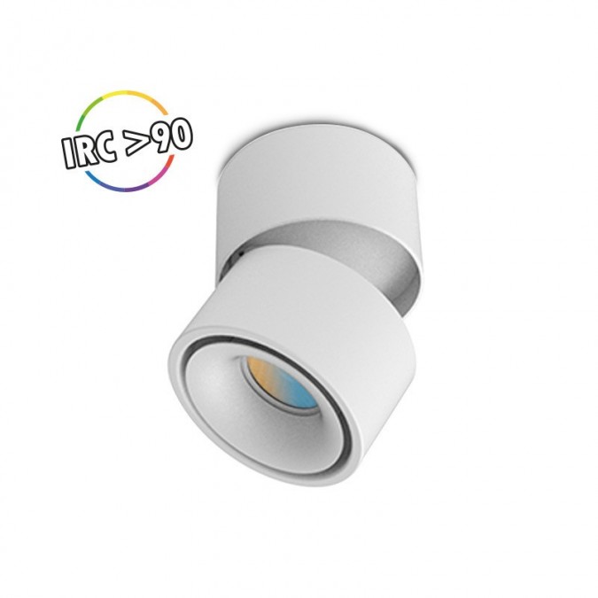 Applique Décorative CCT 12W Blanc Inclinable/orientable