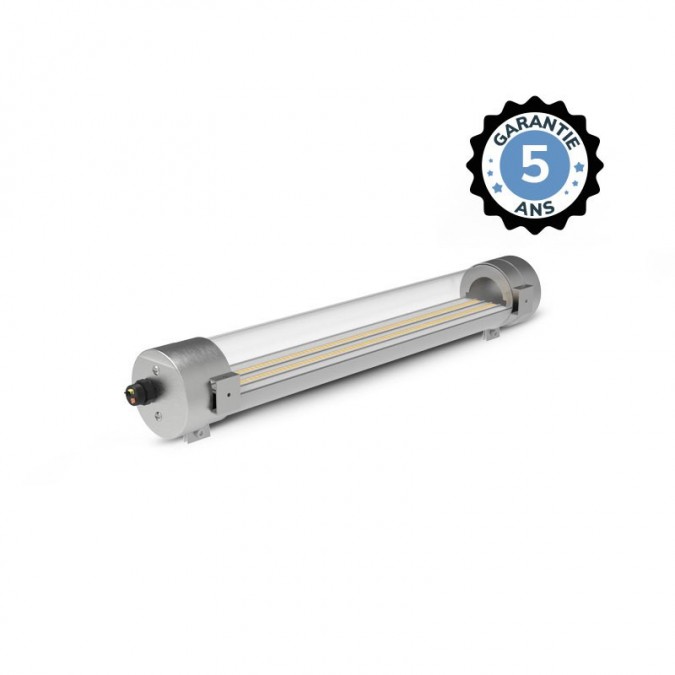 Tubulaire LED Intégrées Claire Traversant 17W 4000K - Garantie 5 ans