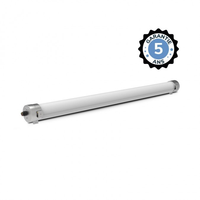Tubulaire LED Intégrées Opale Traversant 52W 3000K - Garantie 5 ans
