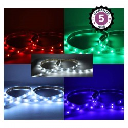 Bandeau LED RGB4000K 5m 70 LED/m 2.5W/m IP67 - 24V - Garantie 5 ans