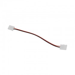 Câble Double Connecteur Monocolor IP20 pour bandeaux LED 10 mm