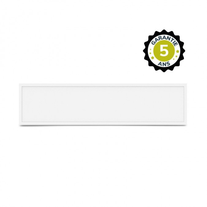 Dalle LED Blanc 295 x 1195 mm 28W 3000K - Garantie 5 ans
