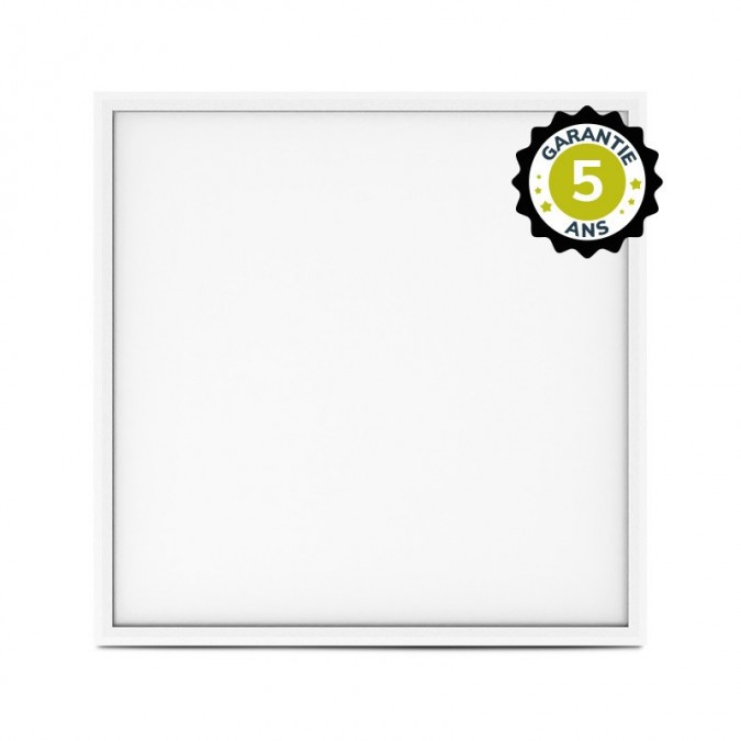 Dalle LED Blanc Backlit 595 x 595 mm 25W 3000K DALI2/PUSH - Garantie 5 ans