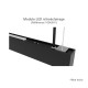 Linéaire LED prismatique Noir 2 CCT 36W Dimmable DALI 2/PUSH - 1200 mm - Garantie 5 ans