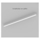 Linéaire LED prismatique Blanc 2 CCT 36W Dimmable DALI 2/PUSH - 1500 mm - Garantie 5 ans