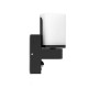 Applique Murale Orientable LED Noir 7,5W 3000K Détecteur IR