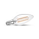 Ampoule LED E14 Filament Flamme 4W 2700K