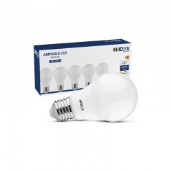 Ampoule LED E27 Bulb 10W 4000K 180 - Pack de 5
