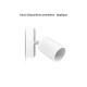 Applique orientable blanche GU10 x1