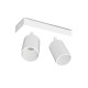 Applique orientable 2 spots blanche GU10 x2