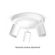 Applique orientable 3 spots blanche GU10 x3