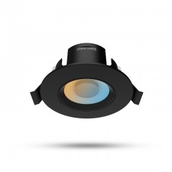 Spot LED Orientable Noir CCT 9W 3000K/4000K/6500K