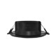 Support de spot basse luminance Rond Orientable Noir Ø110