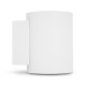 Applique Murale G9 X1 Blanc/Doré Cylindrique