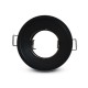 Support de spot Rond Basse luminance noir Ø83mm IP20