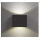 Applique Murale LED Noir 7W 3000K