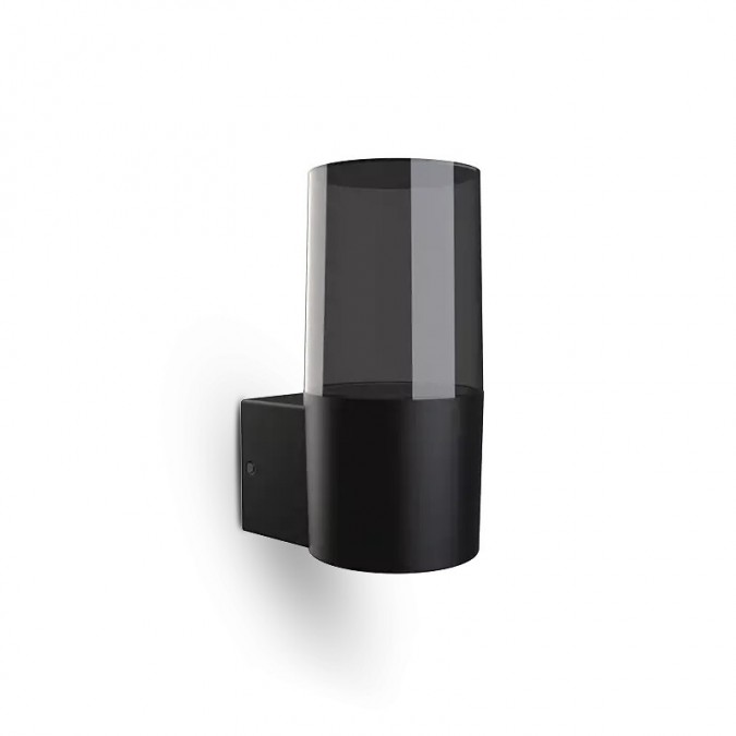 Applique Murale Cylindrique Noir E27 x1
