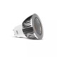 Ampoule LED GU10 Spot 6W 3000K Aluminium 75