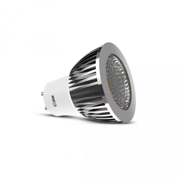 Ampoule LED GU10 Spot 6W 4000K Dimmable Aluminium 75