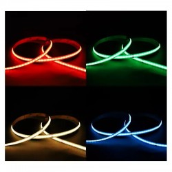 Kit tout-en-un Bandeau LED COB Dimmable RGB 5 m 420 LED/m 25w IP20 - 24V