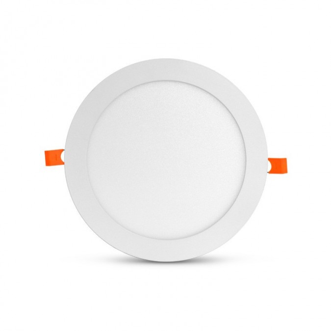 Plafonnier LED Blanc Ø225 mm 18W 4000K