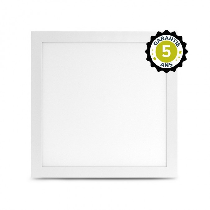 Dalle LED Blanc 295 x 295 18W 3000K - Garantie 5 ans