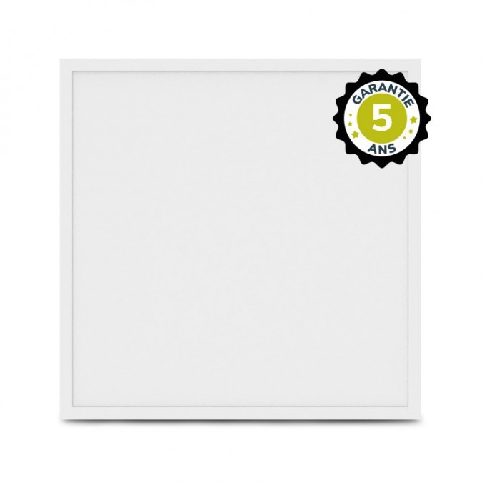 Dalle LED Blanc PMMA 595x595 28W 4000K - Garantie 5 ans