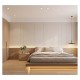 Plafonnier LED Blanc Ø85 3W 3000K