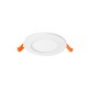 Plafonnier LED Blanc Ø120 6W 4000K