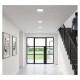 Plafonnier LED Blanc 200 x 200 18W 4000K