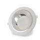 Downlight LED Blanc/Argenté rond Basse Luminance Ø190mm 20W 6000K
