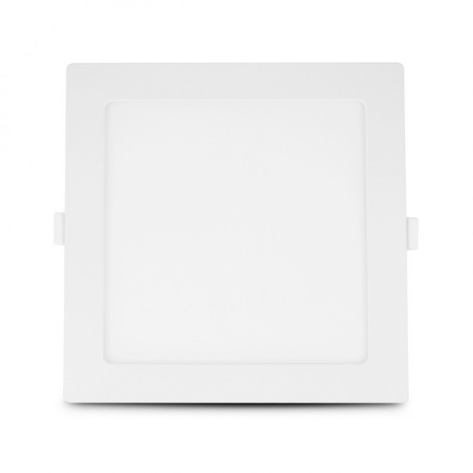 Plafonnier LED Blanc 200x200 15W 3000K