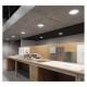 Plafonnier LED fixe blanc rond 34-40W CCT - Garantie 5 ans